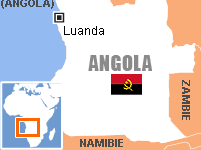 Mapa - Angola