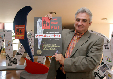 Milan Štěch, předseda ČMKOS