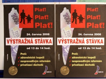 Stávka odborářů