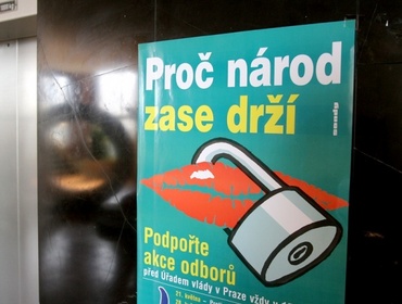 Stávka odborářů