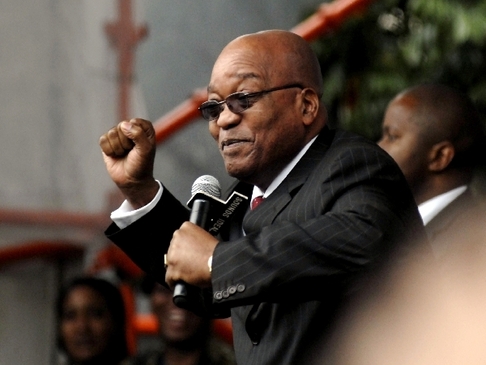 Jacob Zuma zdrav sv pznivce