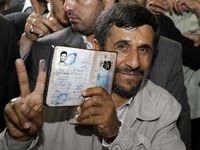 Írán volby Ahmadínežád