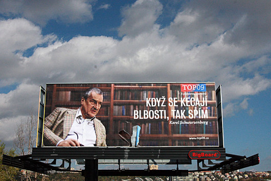 Novinky v billboardovch kampanch. Nkte pouvaj humor. 