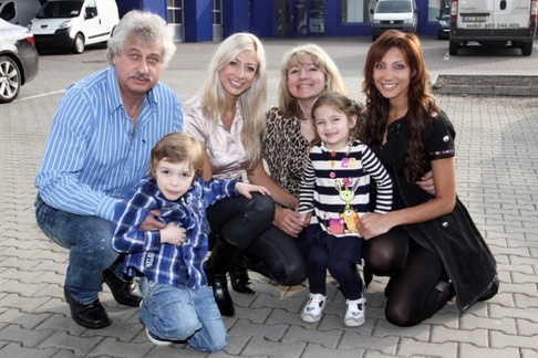 Olga Lounová oslavila s rodinou 30. narozeniny