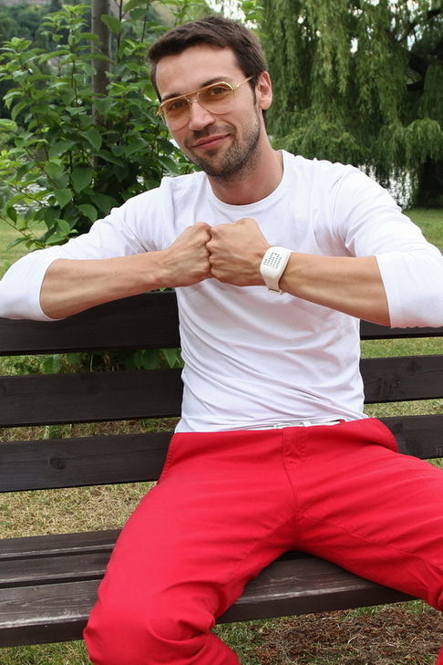 Celebrity představily nový cvičební program - Lukáš Hejlík