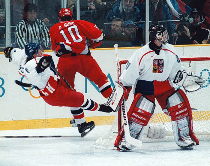 Ice Hockey's Russian Rocket Pavel Bure - Nagano 1998 Winter