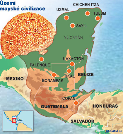  - 86521-mapa-mayska-civilizace